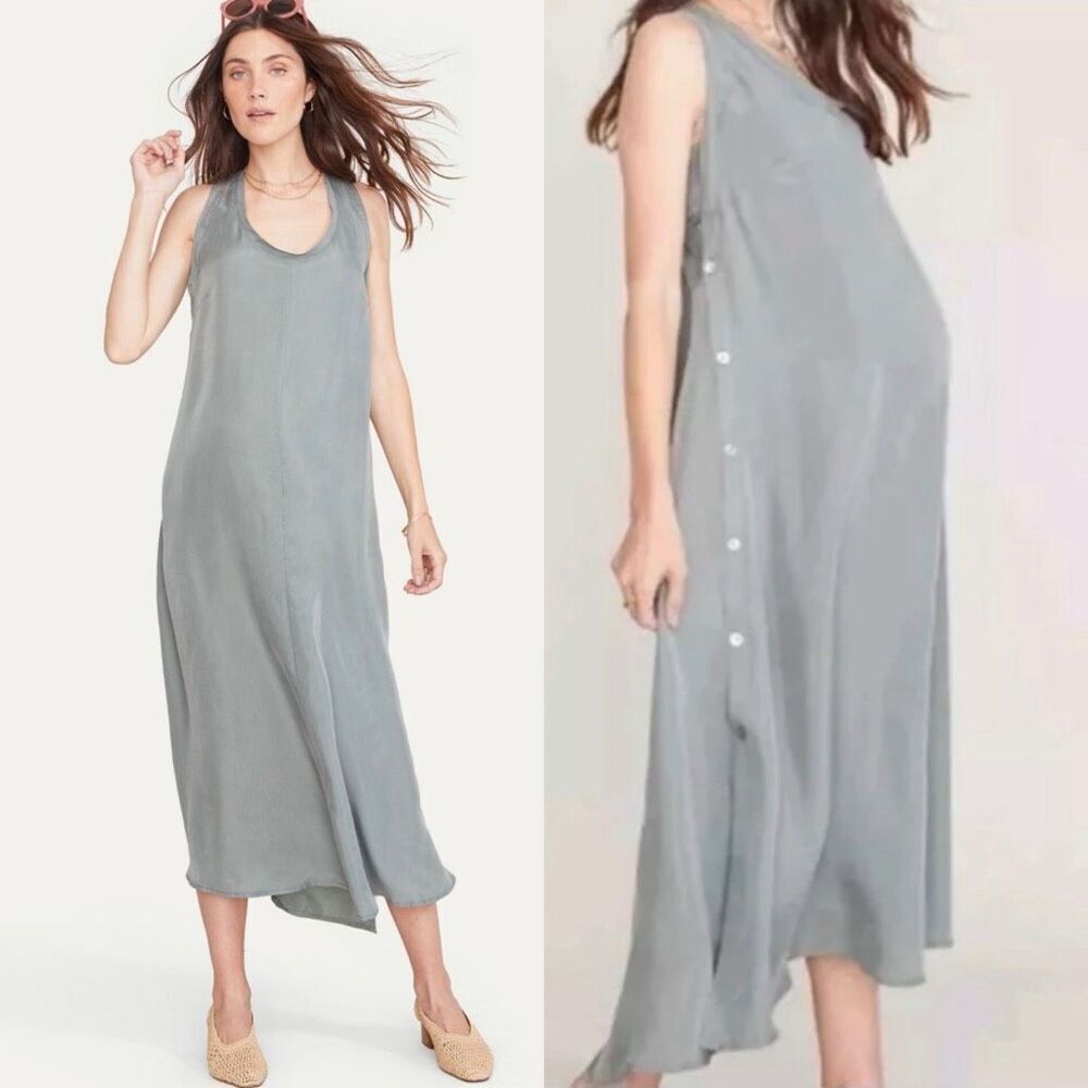 HATCH Linnea dress in sage Sz2, $278 B31
